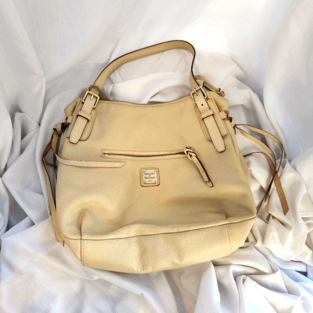 Doony Bourke Nina Satchel in Bone